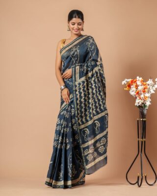 Chanderi Sarees Collection With Blouse (6)