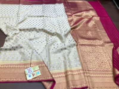 Exclusive Georgette Sarees With Blouse With Rice (1)
