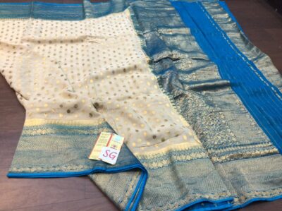 Exclusive Georgette Sarees With Blouse With Rice (10)