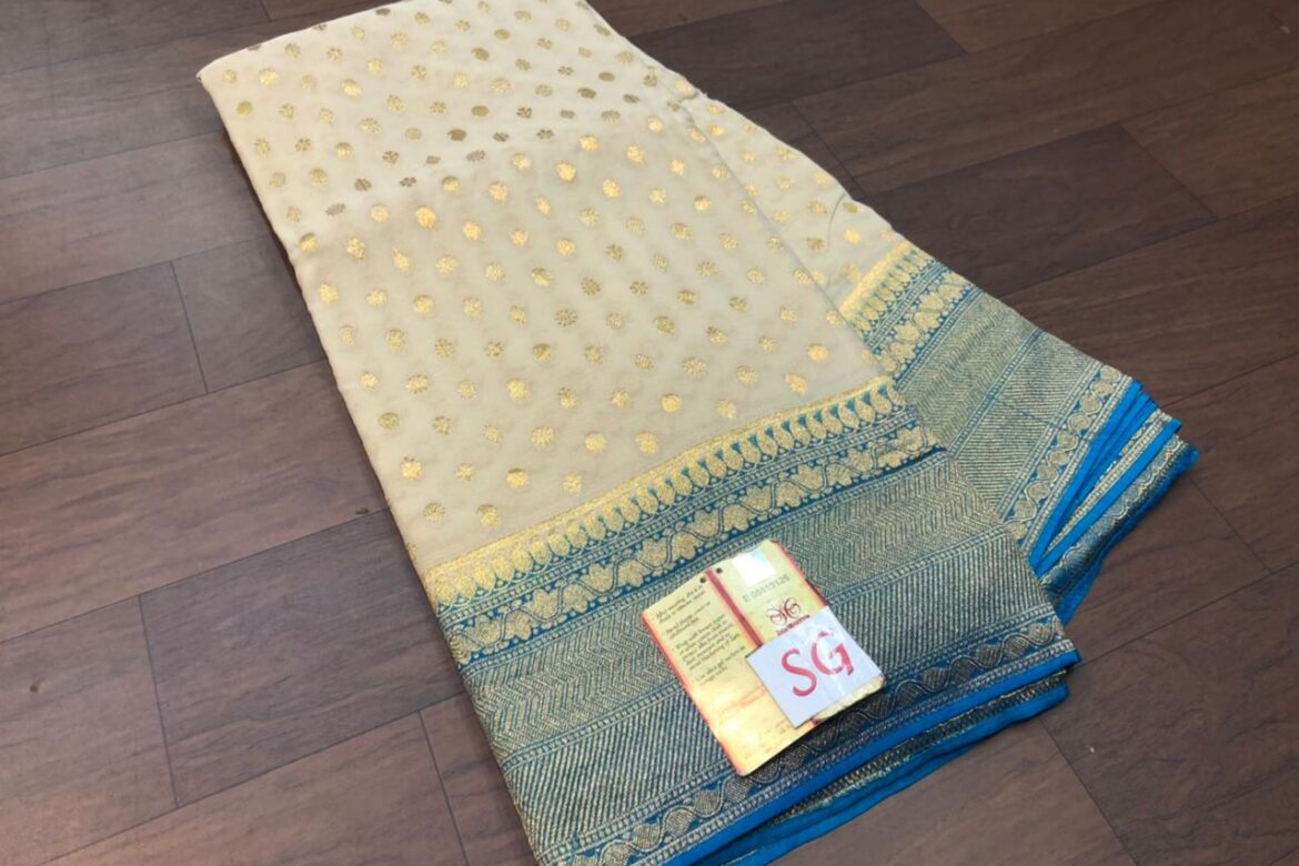 Exclusive Georgette Sarees With Blouse With Rice (7)