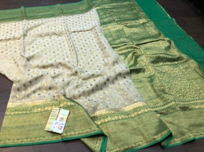 Exclusive Georgette Sarees With Blouse With Rice (8)