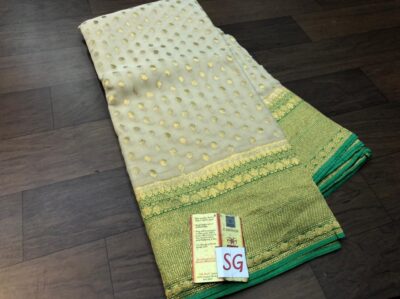 Exclusive Georgette Sarees With Blouse With Rice (9)