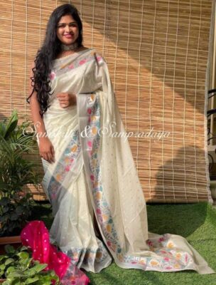 Latest Design Banaras Semi Warm Silk Sarees (10)