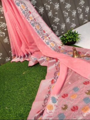 Latest Design Banaras Semi Warm Silk Sarees (15)