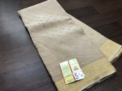 Pure Crepe Silk Sarees With Blouse (9)