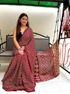 Pure Modal Silk Sarees With Nakshi Pallu (5)