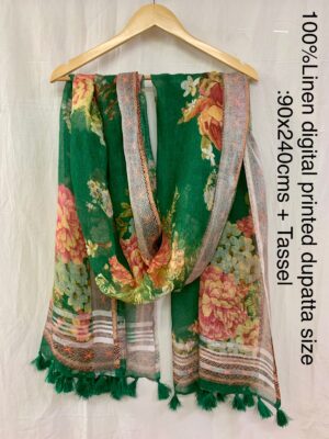 Pure Linen Dupattas With Price (13)