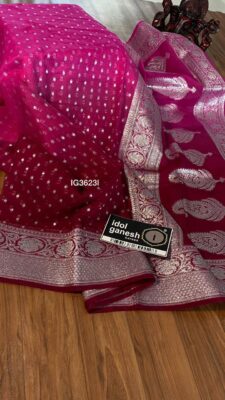 Banaras Woven Warm Silk Sarees (14)