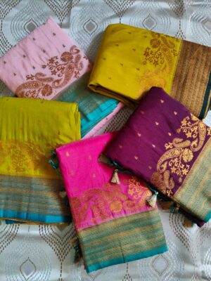 Banarasi Semi Soft Silk Sarees (1)
