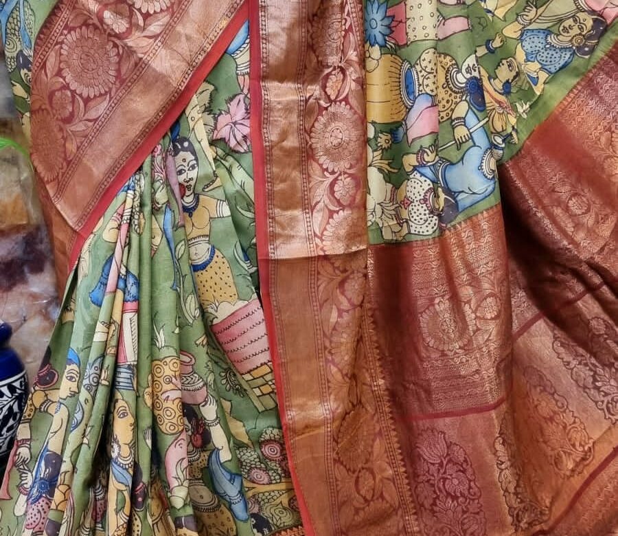 Handloom Kanjivaram Pure Silk Sarees (8)