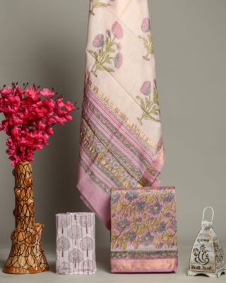 Latest Prints Maheshwari Silk Dresses (4)