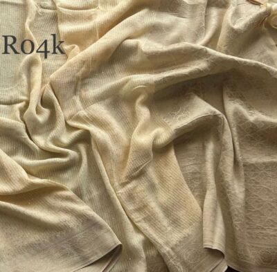 Pure Georgette Sequence Weaving Sarees (3)