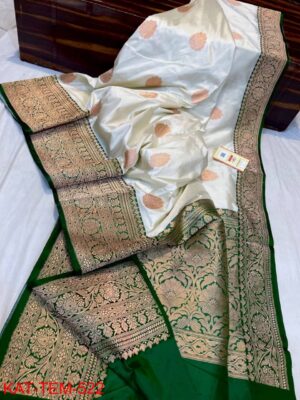 Pure Katan Silk Banarasi Sarees With Price (19)
