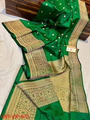 Pure Katan Silk Banarasi Sarees With Price (6)