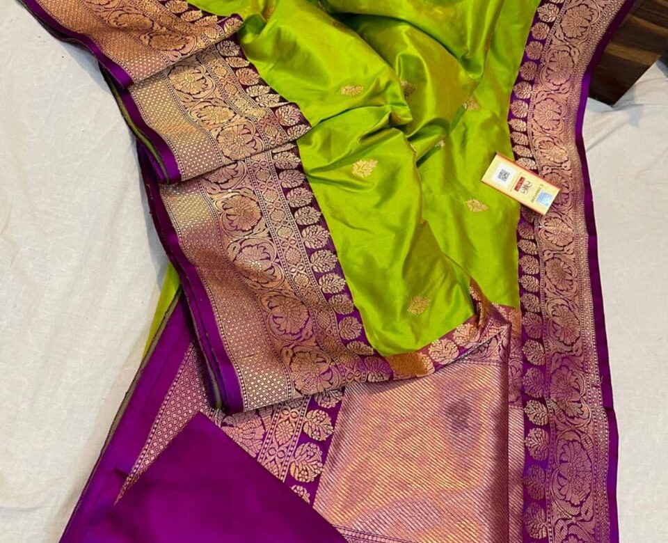 Pure Katan Silk Banarasi Sarees With Price (7)