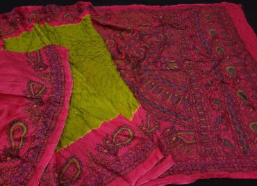 Pure Modal Silk Madhubani Painting Sarees (1)