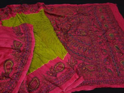 Pure Modal Silk Madhubani Painting Sarees (1)