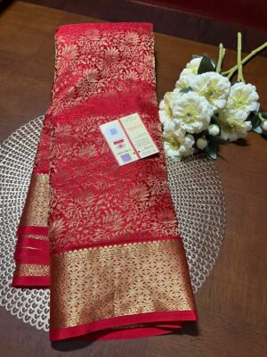 Pure Mysore Silk Brocade Sarees With Silkmark (12)