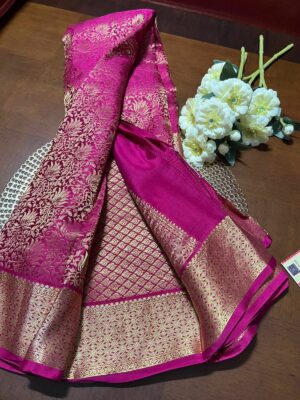 Pure Mysore Silk Brocade Sarees With Silkmark (21)