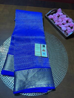 Pure Mysore Silk Brocade Sarees With Silkmark (24)