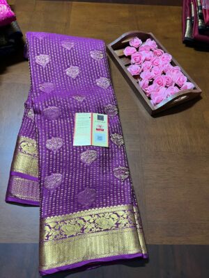 Pure Mysore Silk Brocade Sarees With Silkmark (25)