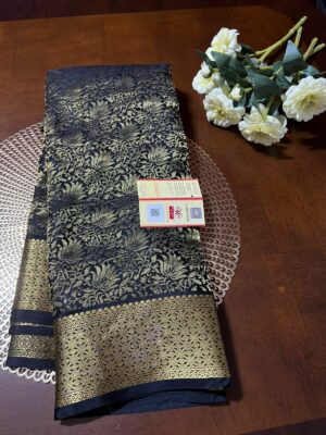Pure Mysore Silk Brocade Sarees With Silkmark (31)
