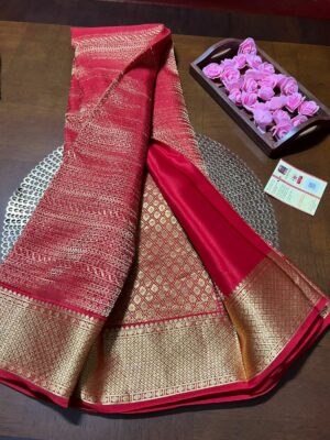 Pure Mysore Silk Brocade Sarees With Silkmark (35)