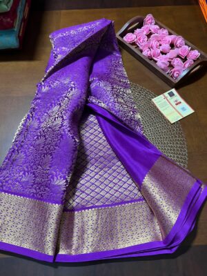 Pure Mysore Silk Brocade Sarees With Silkmark (39)