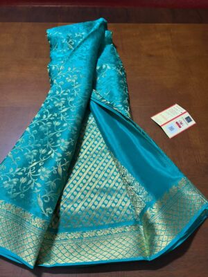 Pure Mysore Silk Brocade Sarees With Silkmark (44)