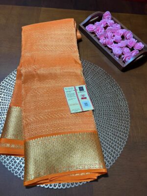Pure Mysore Silk Brocade Sarees With Silkmark (47)
