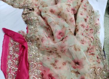 Pure Organza Printed Sarees (4)