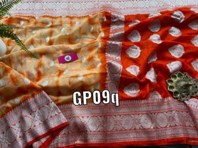 Chinnon Crepe Silk Sarees With Blouse (14)