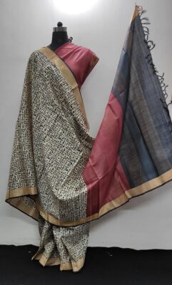 Exclusive Desi Tussar Silk Sarees With Silkmark (12)