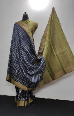 Exclusive Desi Tussar Silk Sarees With Silkmark (25)