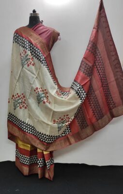 Exclusive Desi Tussar Silk Sarees With Silkmark (26)