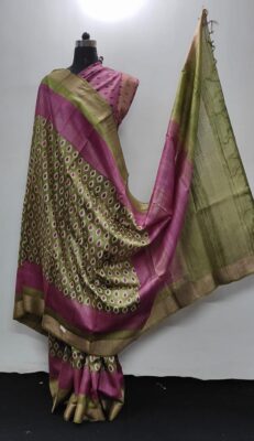 Exclusive Desi Tussar Silk Sarees With Silkmark (9)