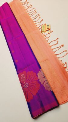 Handloom Double Wrap Kanchi Soft Sarees (1)