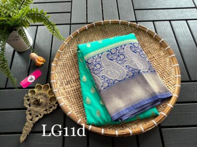 Lycra Georgette Silk Sarees With Blouse (10)