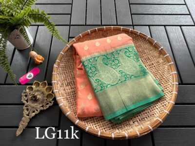 Lycra Georgette Silk Sarees With Blouse (14)