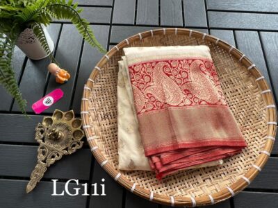 Lycra Georgette Silk Sarees With Blouse (4)