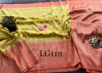 Lycra Georgette Silk Sarees With Blouse (42)