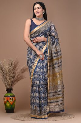 Maheshwari Silk Printed Sarees (27)