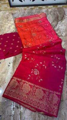 Munga Silk Box Dye Sarees (4)