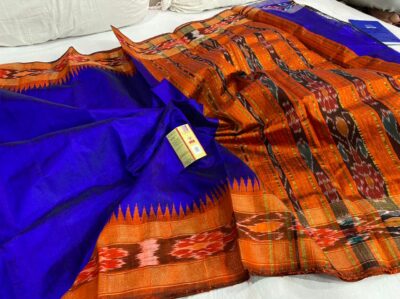 Puew Raw Dupion Silk Fabric With Blouse (5)