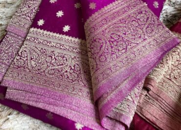 Semi Banaras Soft Warm Silk Sarees (1)