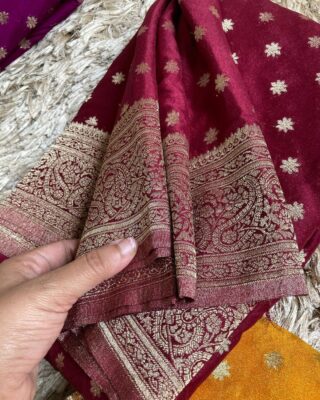 Semi Banaras Soft Warm Silk Sarees (17)