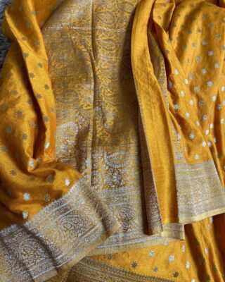 Semi Banaras Soft Warm Silk Sarees (19)