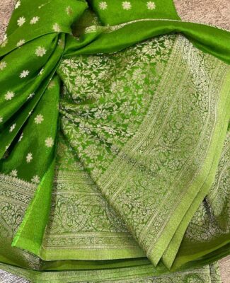 Semi Banaras Soft Warm Silk Sarees (3)