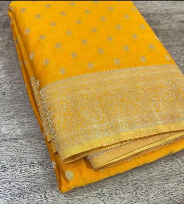 Semi Banaras Soft Warm Silk Sarees (9)