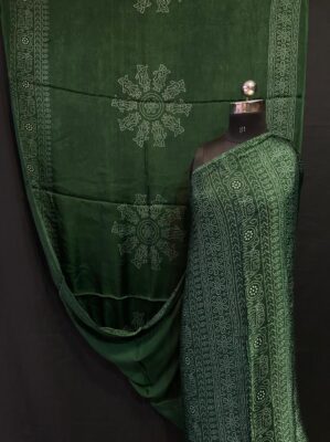 Alover Modal Silk Printed Sarees With Blouse (3)